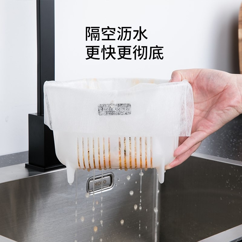 水槽邊瀝水籃過濾筐三角置物架垃圾桶廚房過濾網架筐剩菜菜渣水池-細節圖3
