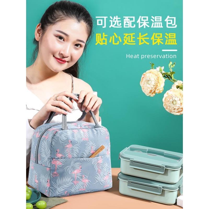 塑料飯盒學生上班族可微波爐加熱專用便當盒大容量餐盒套裝分格女-細節圖4