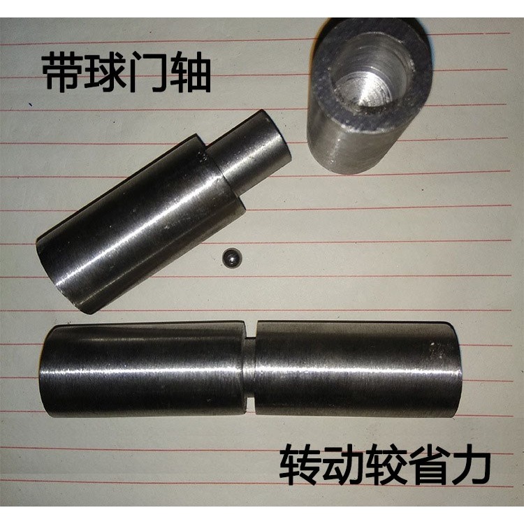 電焊鐵門軸鐵國標脫卸門軸鉸鏈合頁焊接合頁機櫃門軸圓柱國標-細節圖3