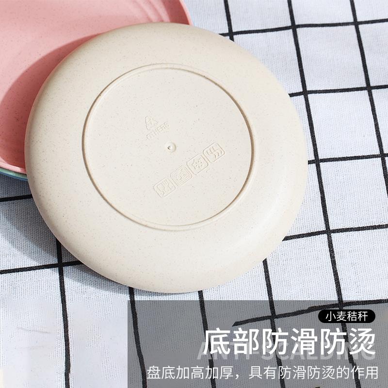 創意菜盤家用網紅盤子北歐ins風微波爐專用塑料餐盤廚房配菜盤-細節圖4