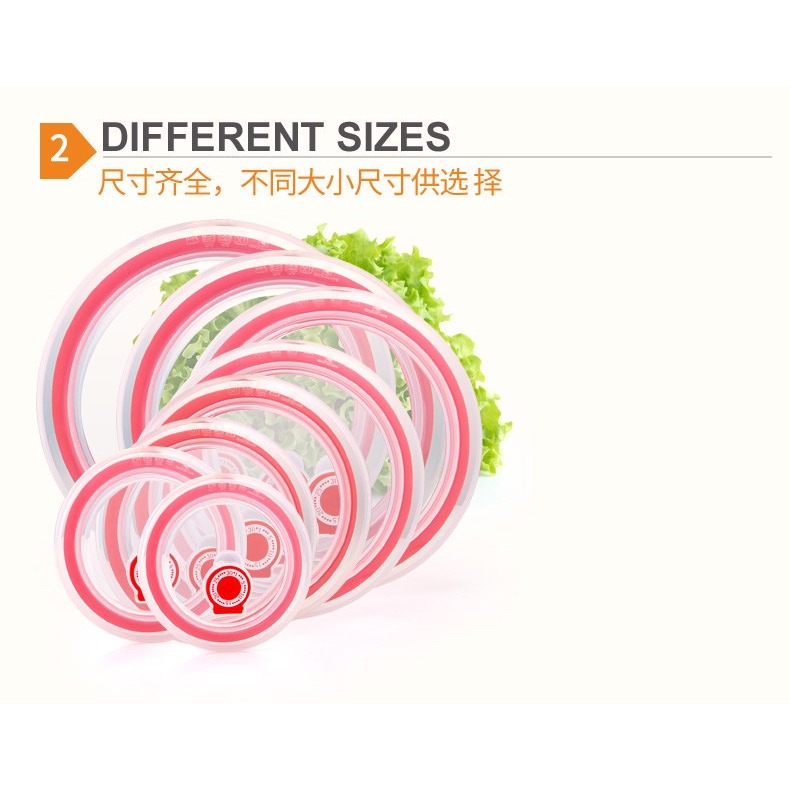 飯盒蓋子冰箱保鮮碗蓋硅膠密封蓋 微波爐pp塑料蓋便當盒蓋子-細節圖9