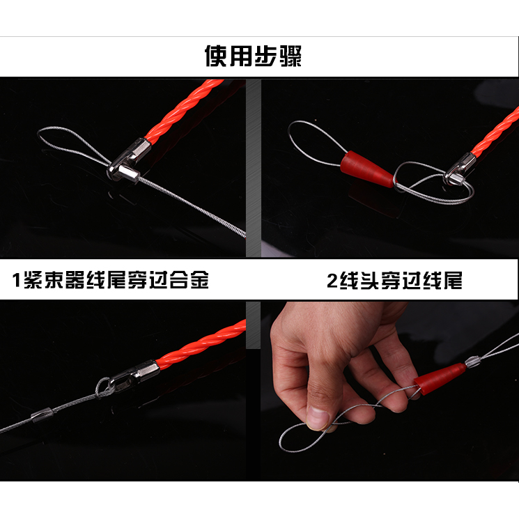 全新料6mm電工穿線器尼龍管5號6號實心尼龍管引線器引線管穿線管-細節圖6