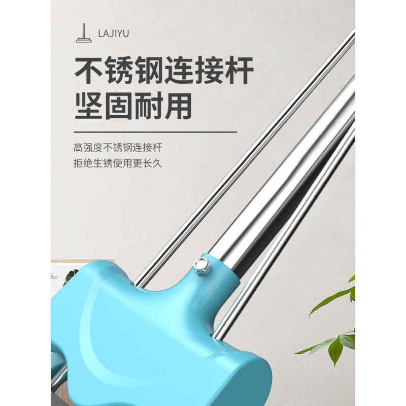 大號膠棉拖把免手洗懶人吸水海綿拖把懶人家用一拖凈地拖滾輪拖把-細節圖3