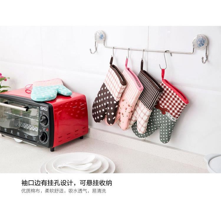 加厚防燙手套隔熱烤箱手套微波爐專用廚房烘焙防熱家用-細節圖8