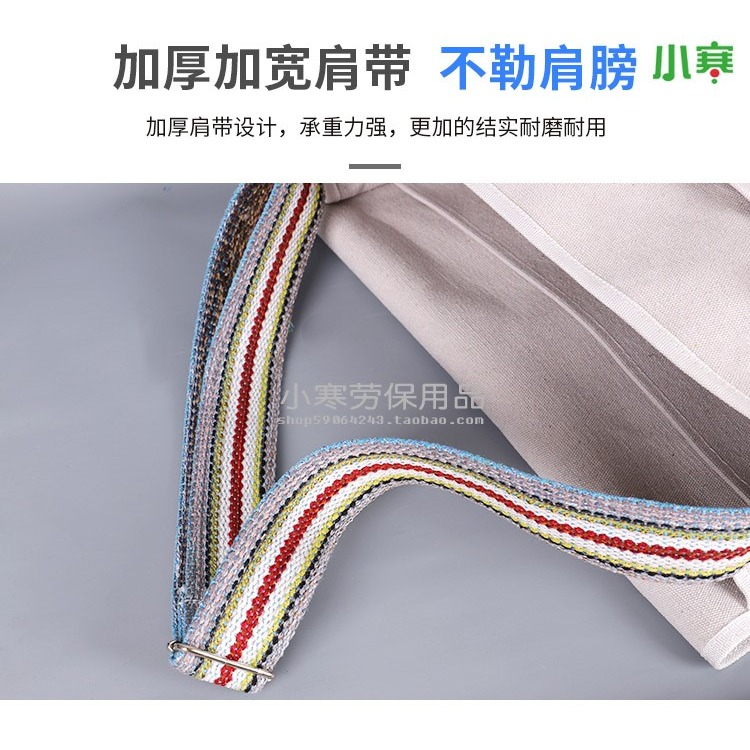 小寒電工包加厚帆布大號小號多功能五金工具包耐磨維修包白色加大-細節圖9