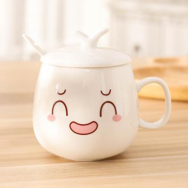 創意個性杯子陶瓷馬克杯帶蓋勺潮流情侶喝水杯家用咖啡杯男女茶杯-細節圖9