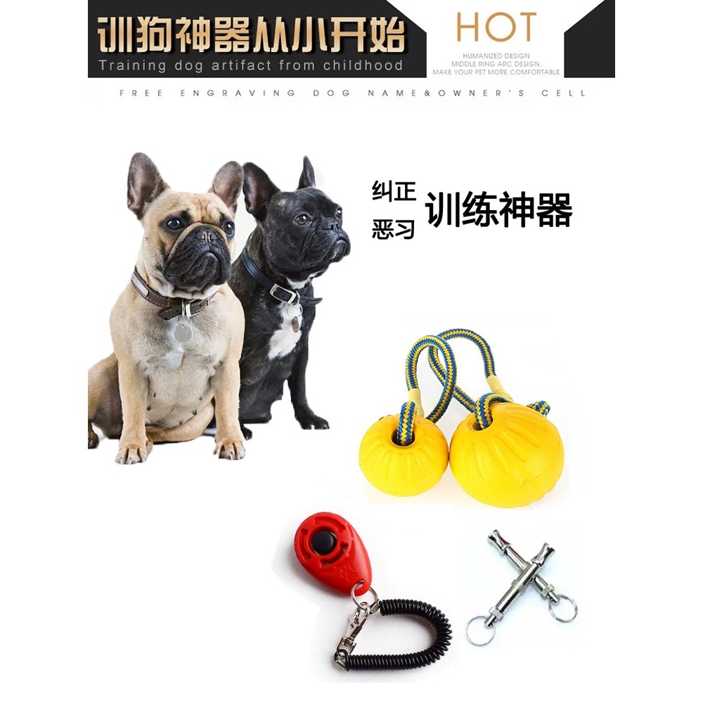 訓犬訓犬用品裝備馬犬訓練用品狗狗玩具球大型犬飛盤拉環響片-細節圖6