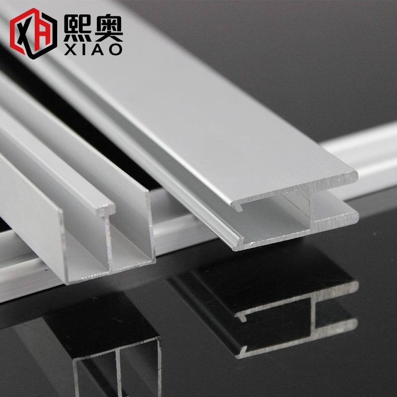 8mm7玻璃推拉門軌道滑道槽滑軌移門趟門雙槽滑輪展櫃門配件-細節圖3