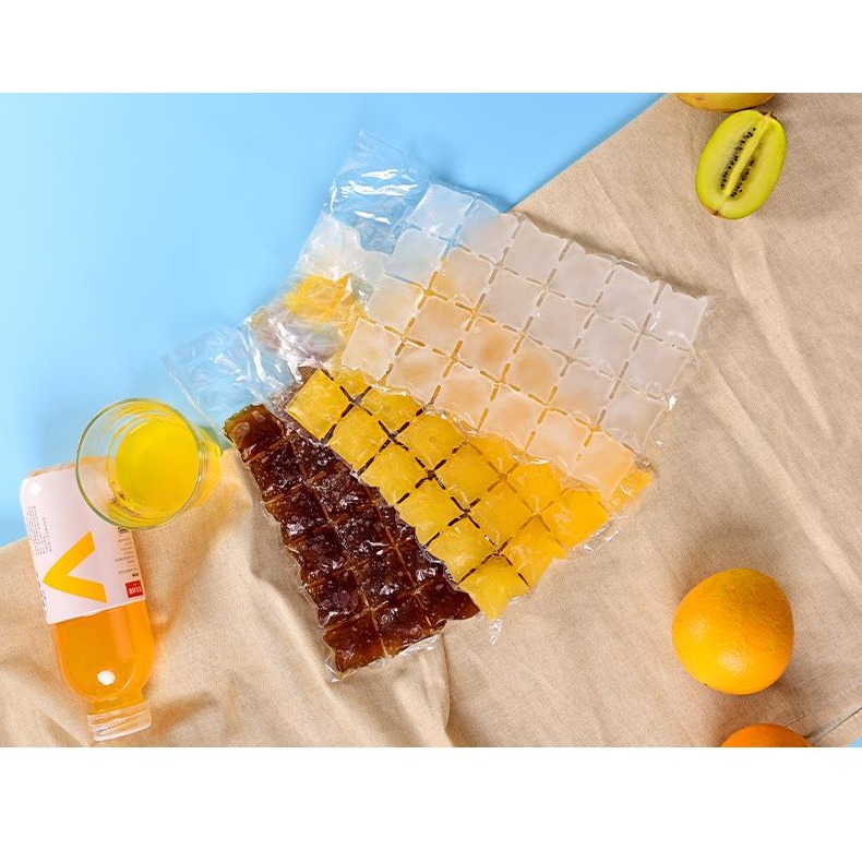 一次性冰格袋自封口食用凍冰塊模具百香果分裝冰袋冰格製冰塊-細節圖6