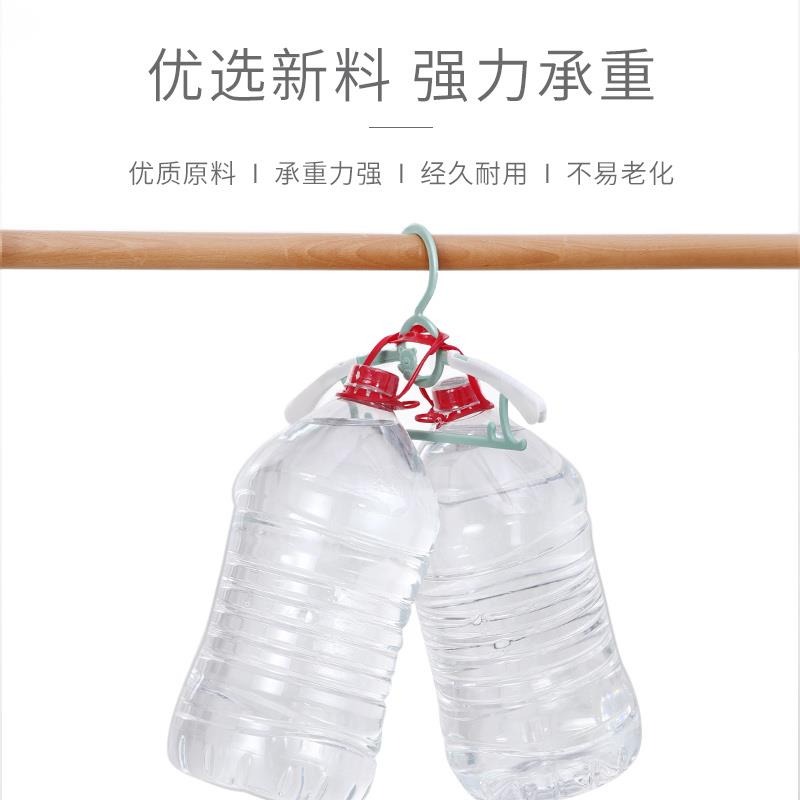 兒童衣架多功能嬰兒小孩衣服掛新生兒衣撐小號寶寶晾衣架家用防滑-細節圖4