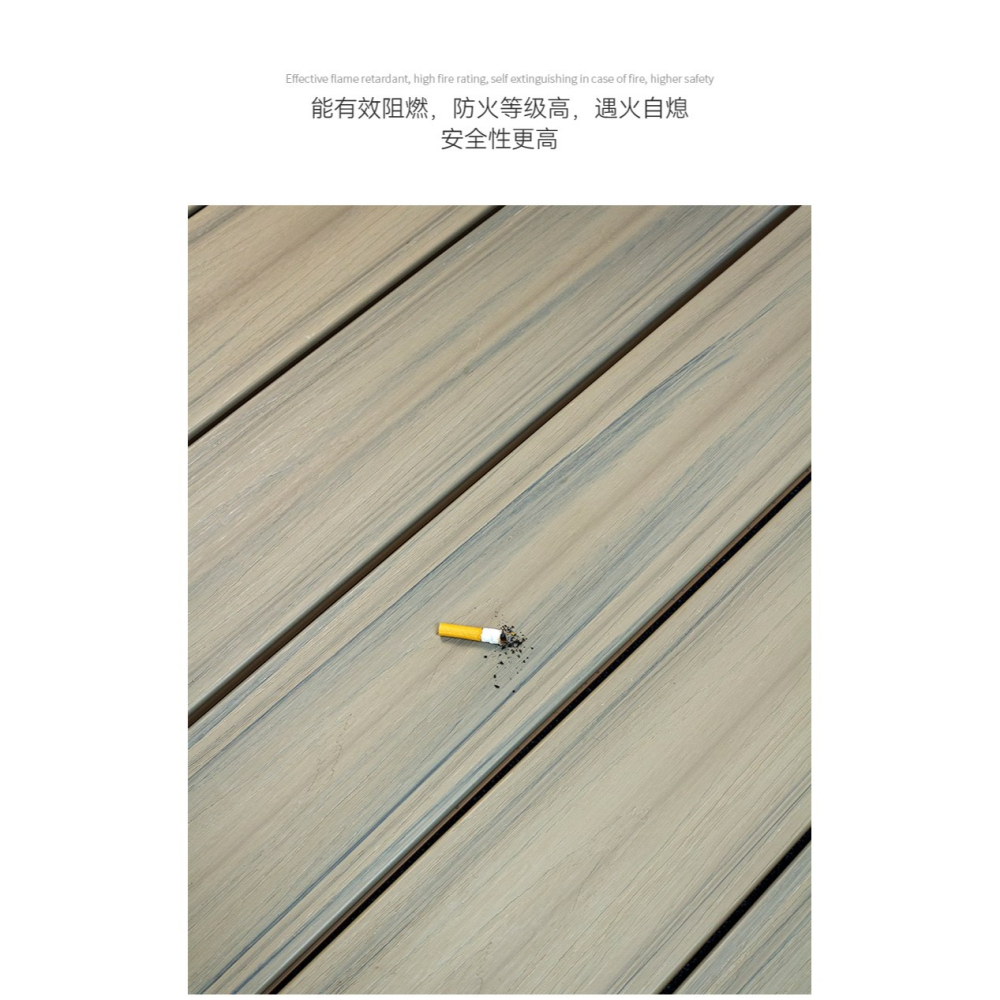 塑木地板木塑戶外圍欄花箱墻板陽臺庭t院防腐木共擠平臺-細節圖10