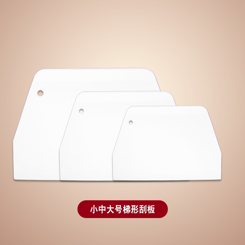 切面刀塑料硅膠抹蛋糕刮刀透明軟片腸粉半圓烘焙工具家用-細節圖5