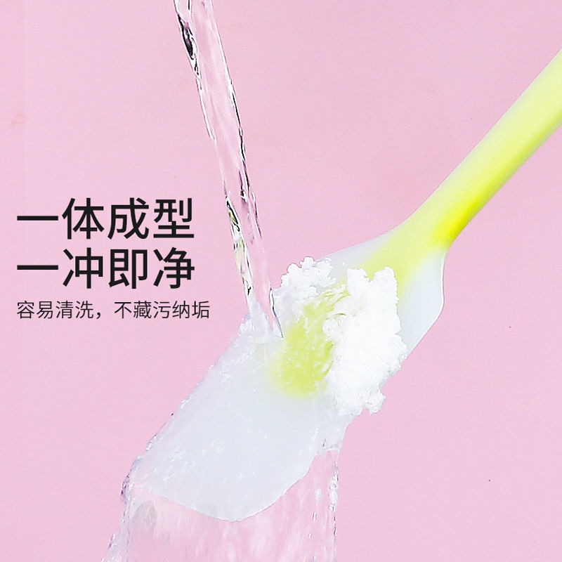 一體硅膠油刷耐高溫燒烤刷廚房烙餅家用烘焙刮刀食品級毛刷不掉毛-細節圖4