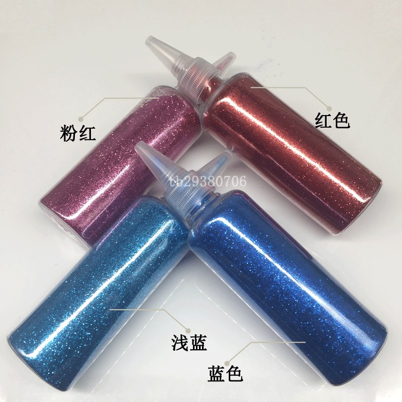 金粉閃光粉鐳射粉亮晶晶粉閃粉diy手工亮粉玫瑰金蔥粉瓶裝70克-細節圖4