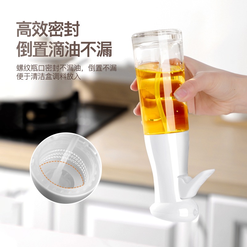 空氣炸鍋噴油瓶玻璃噴霧化噴油壺廚房霧狀神器食用家用燒烤油噴壺-細節圖4