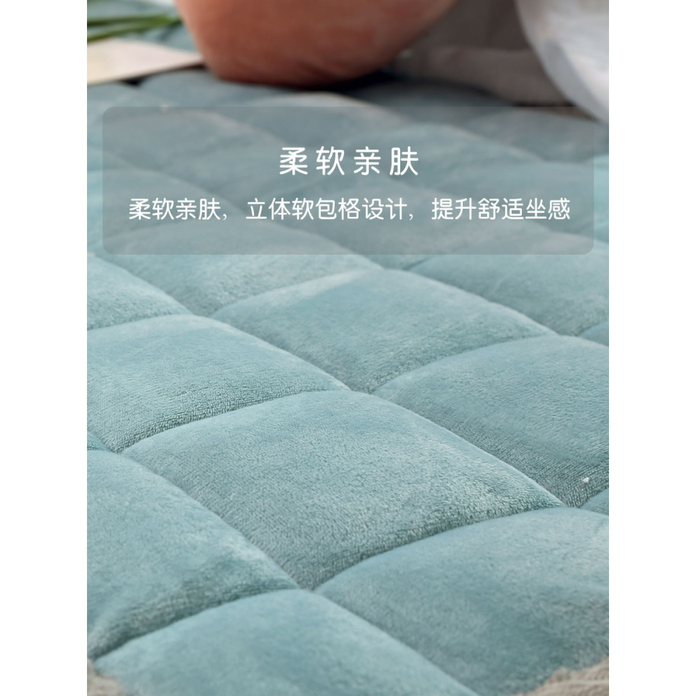 飄窗墊窗臺墊2021新款四季通用陽臺墊子落地窗墊定做高端雙面網紅-細節圖2