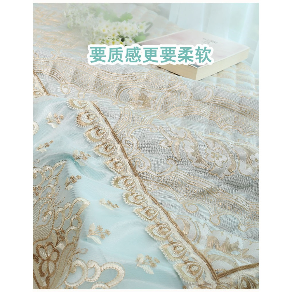 布藝飄窗墊現代簡約歐式窗臺墊子四季通用蕾絲裙擺榻榻米定製-細節圖10