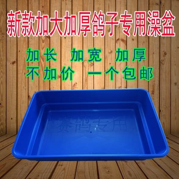 賽鴿信鴿專用大號澡盆 鴿子洗澡盆浴盆鴿子用品用具鴿具棲架站架-細節圖8