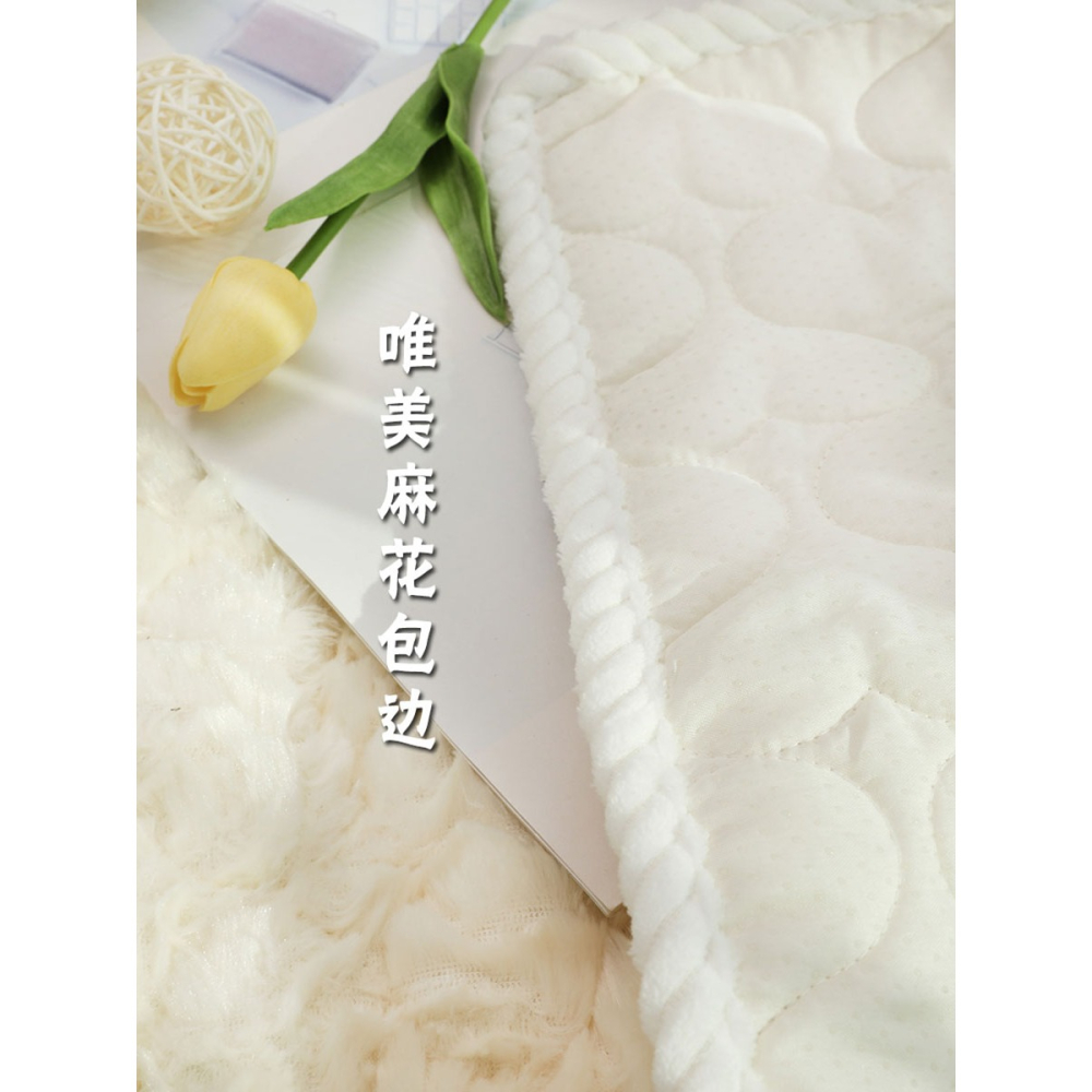 飄窗墊窗臺墊ins風2021新款網紅可機洗毛絨冬季臥室陽臺墊子定做-細節圖4