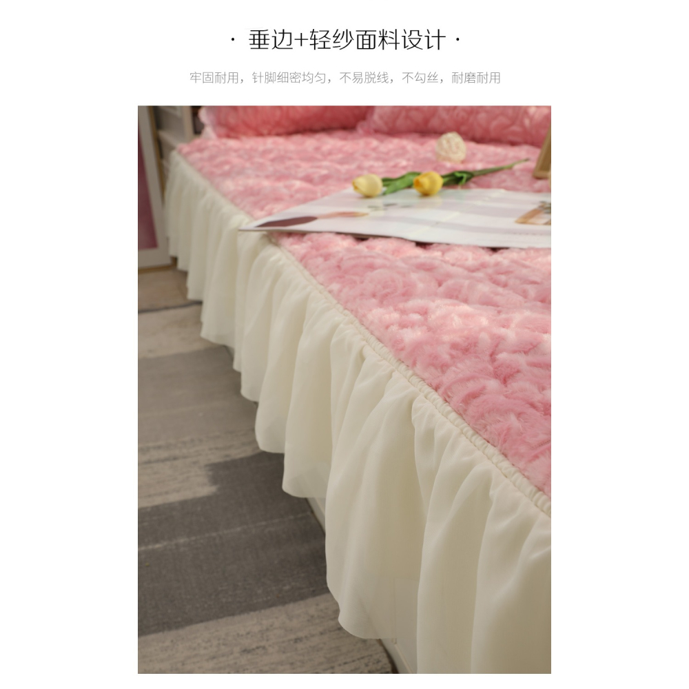 飄窗墊窗臺墊ins風2021新款網紅可機洗毛絨冬季臥室陽臺墊子定做-細節圖8