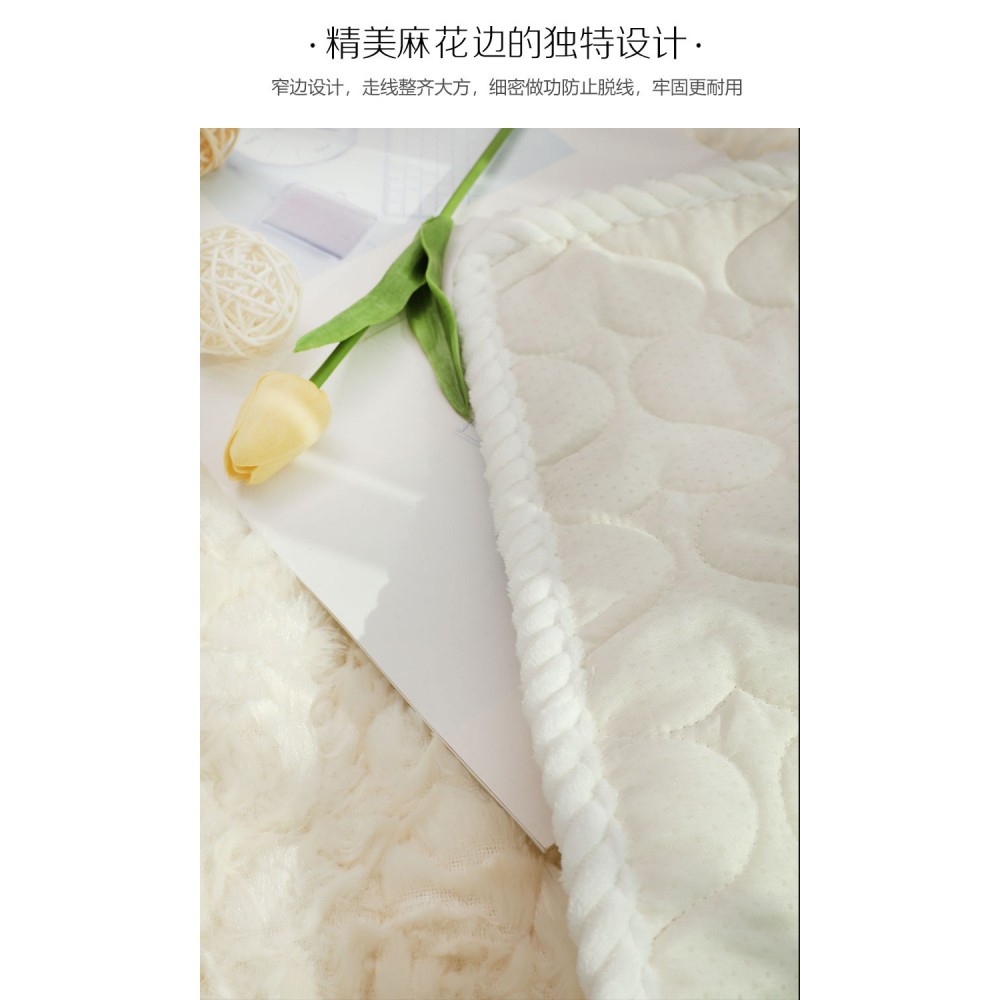 飄窗墊窗臺墊ins風2021新款網紅可機洗毛絨冬季臥室陽臺墊子定做-細節圖10