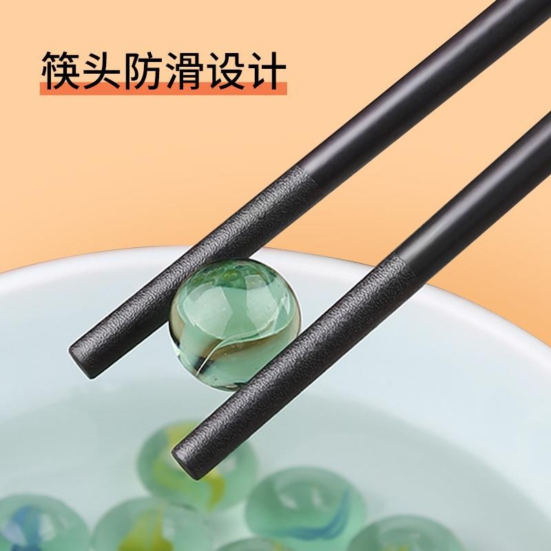 親子筷子一家三口個性四口防黴家庭區分創意卡通可愛家用兒童短筷-細節圖5