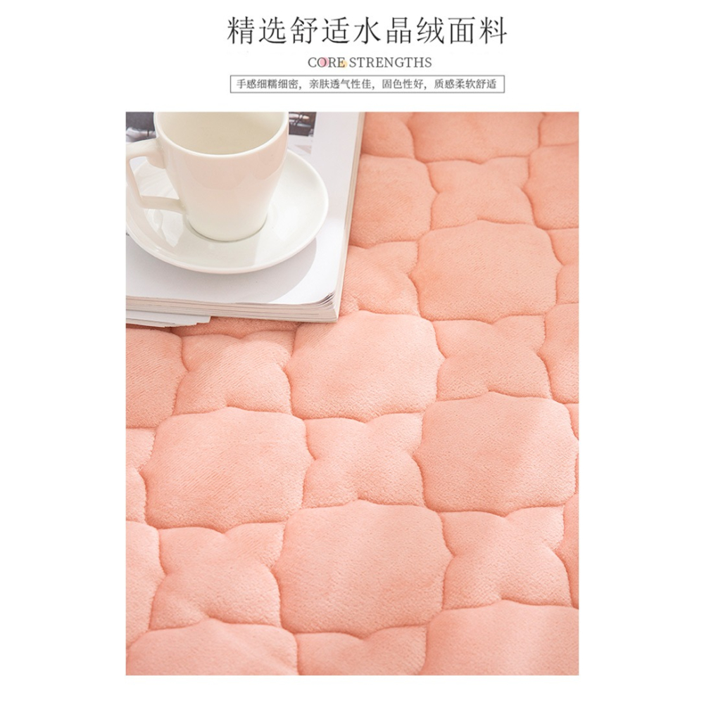 飄窗墊 網紅窗臺墊四季通用北歐ins風裝飾臥室毛絨坐墊韓式飄窗毯-細節圖7