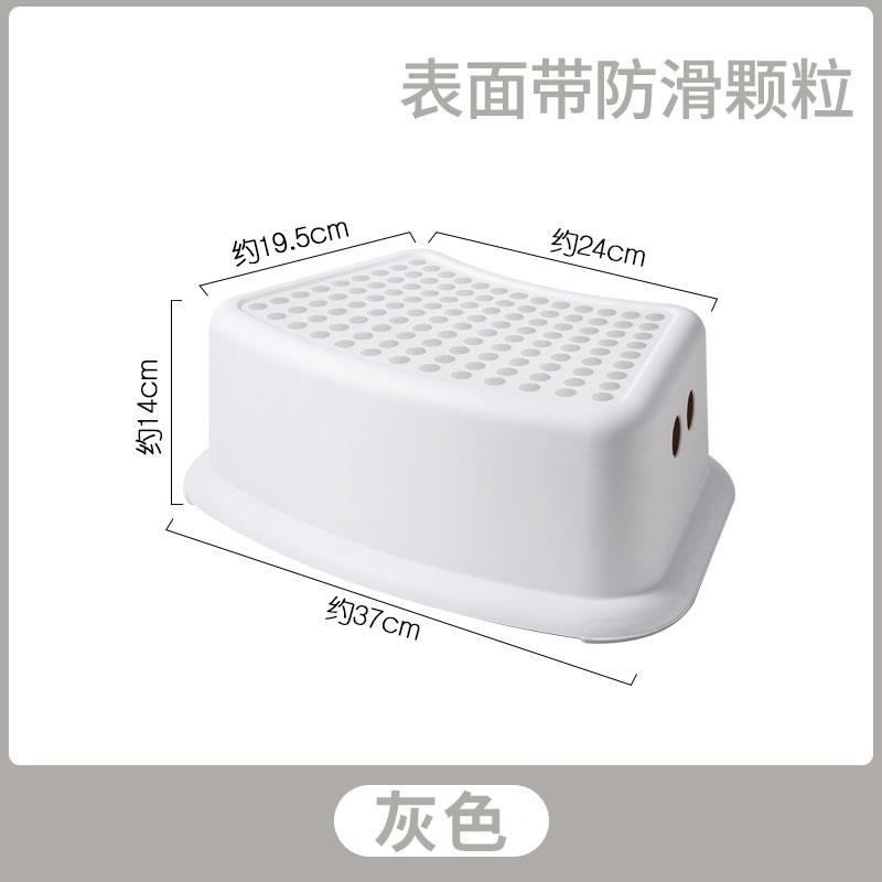 兒童踩腳凳寶寶洗手墊腳凳塑料防滑廁所蹲坑腳踏馬桶凳-細節圖7