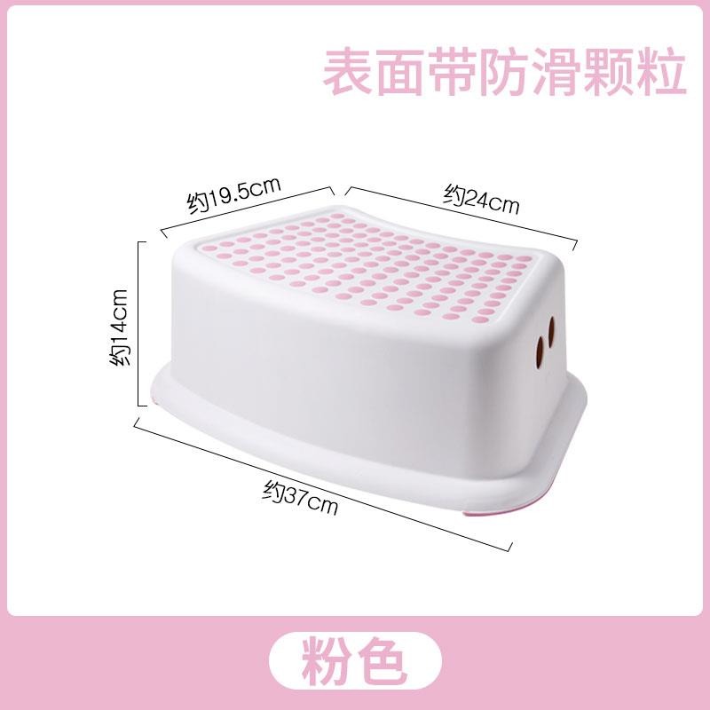 兒童踩腳凳寶寶洗手墊腳凳塑料防滑廁所蹲坑腳踏馬桶凳-細節圖9