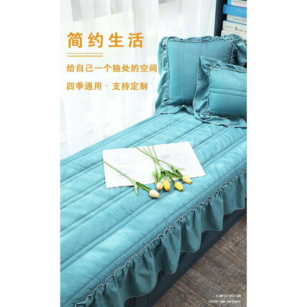 四季歐式飄窗墊子窗臺墊可機洗定做2021新款臥室陽臺墊榻榻米坐墊-細節圖6