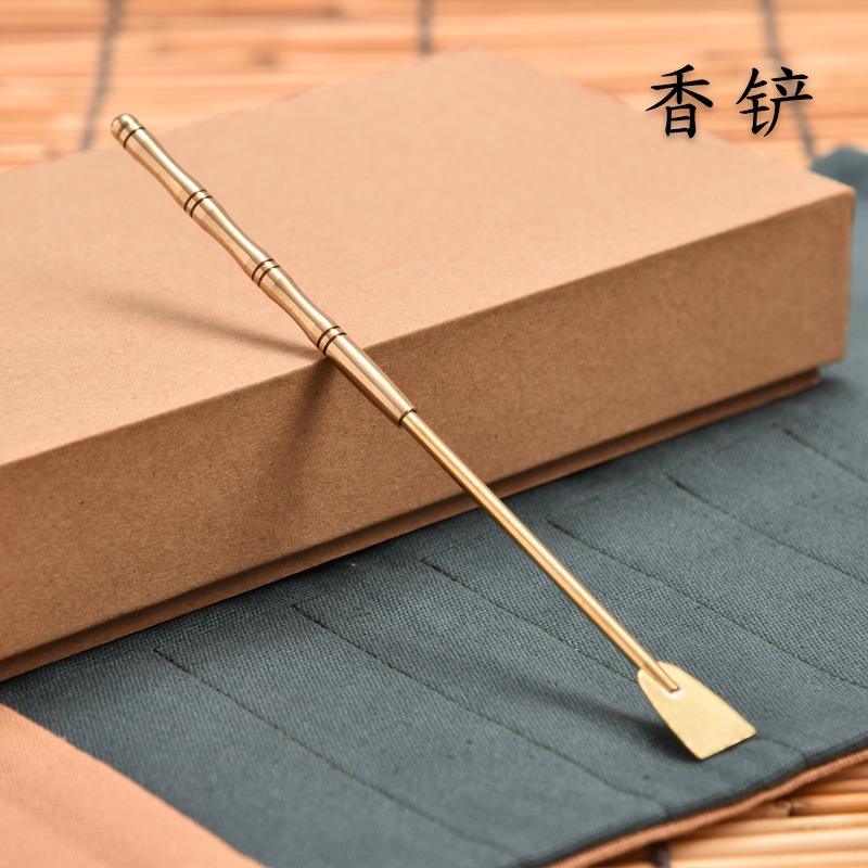 見素香坊熱賣 包郵香具七件套香篆空薰香道用品銅制單件可選R701S-細節圖8