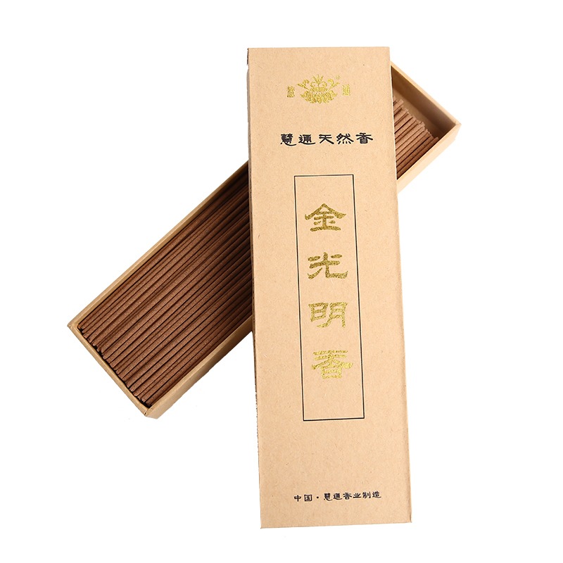 見素人氣金光明香線香慧通傅京亮檀香禮佛財神日常靜心實惠分量足-細節圖2