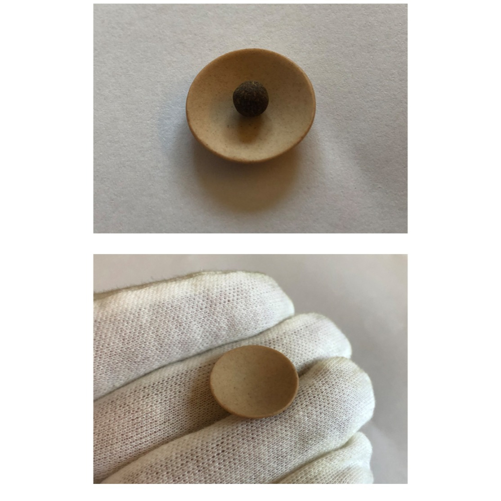 見素香坊督造 陶片 香道用品專業隔火空燻古典香道用具直徑約2cm-細節圖8