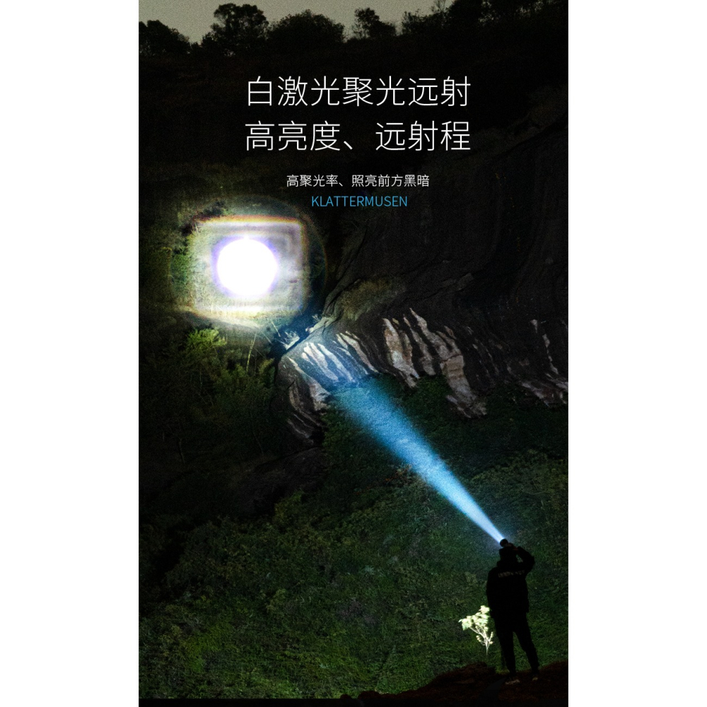2022新款超亮頭燈釣魚專用充電感應夜釣燈52000強光防水led疝氣燈-細節圖8