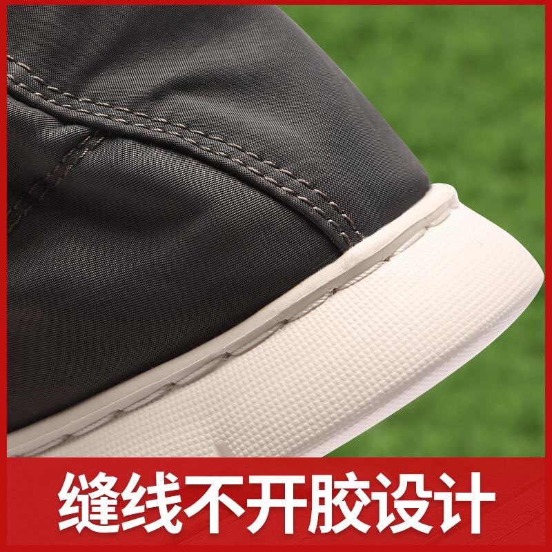 新款秋季透氣老北京布鞋男士休閑帆布懶人速幹一腳蹬防臭男鞋-細節圖3