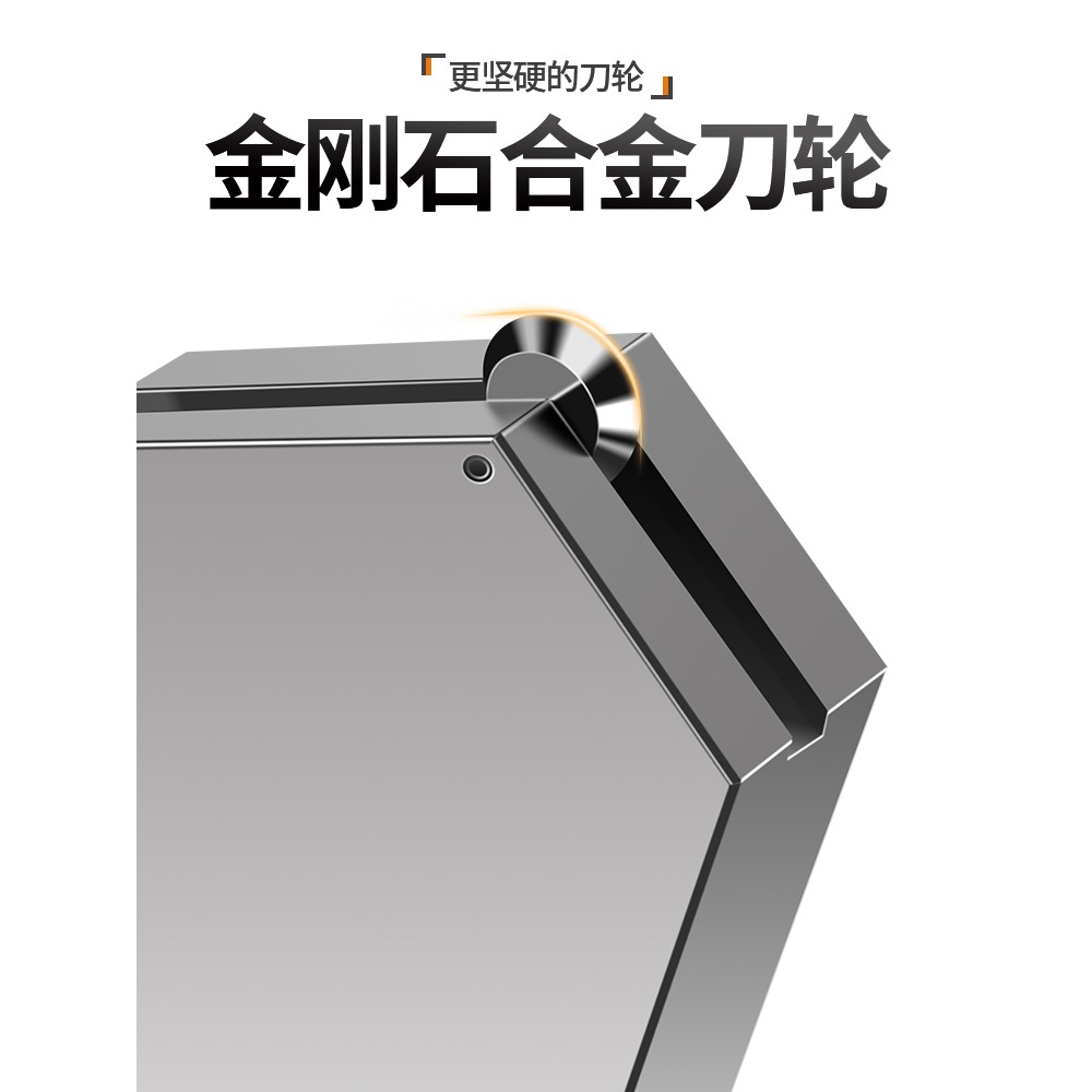 專業玻璃刀金剛石劃厚玻璃專用刀頭瓷磚刀多功能切割神器推刀老式-細節圖4