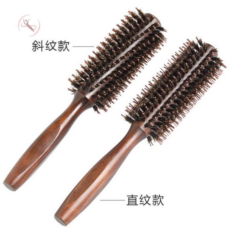 吹頭發的梳子倒毛卷發內扣發廊專用吹造型滾梳木梳女防靜電耐高溫-細節圖10