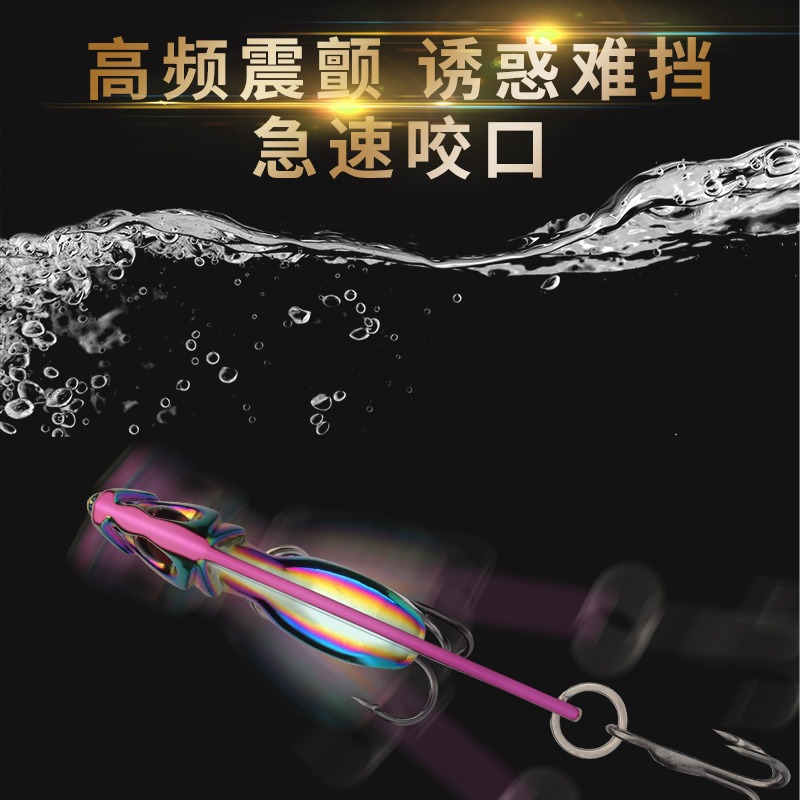 金屬vib路亞餌微物迷你假餌小馬口震動翹嘴羅非紅眼專殺遠投亮片-細節圖5