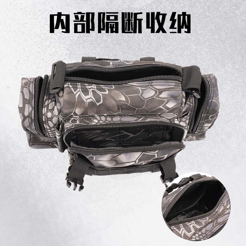 2022新款路亞腰包多功能單肩斜跨揹包路亞竿包戶外釣魚漁具路亞包-細節圖5