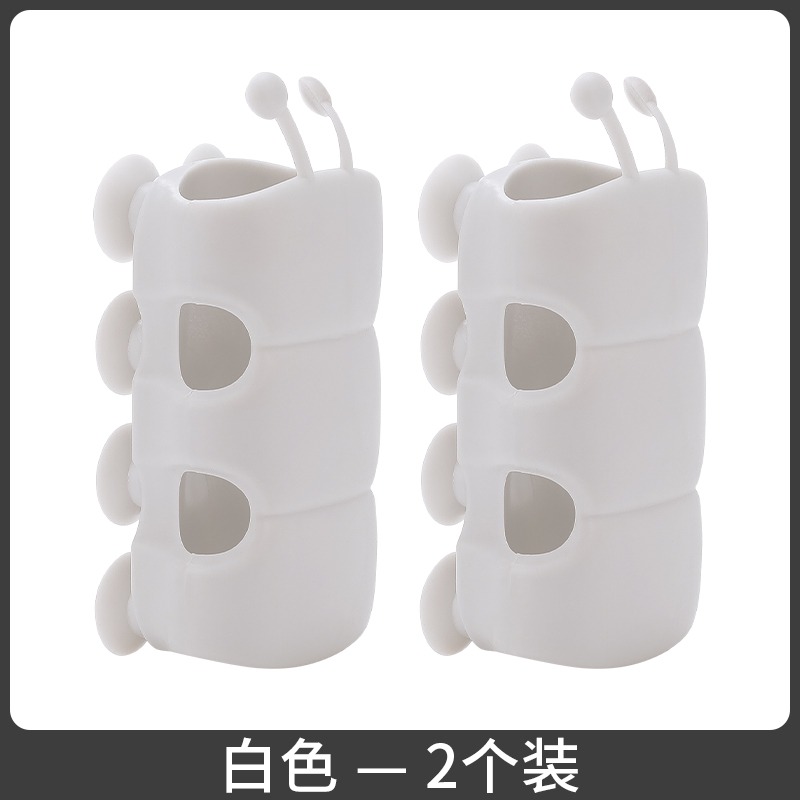 毛毛蟲花灑吸盤掛噴頭底座支架通用免打孔可移動固定座淋浴器配件-細節圖6