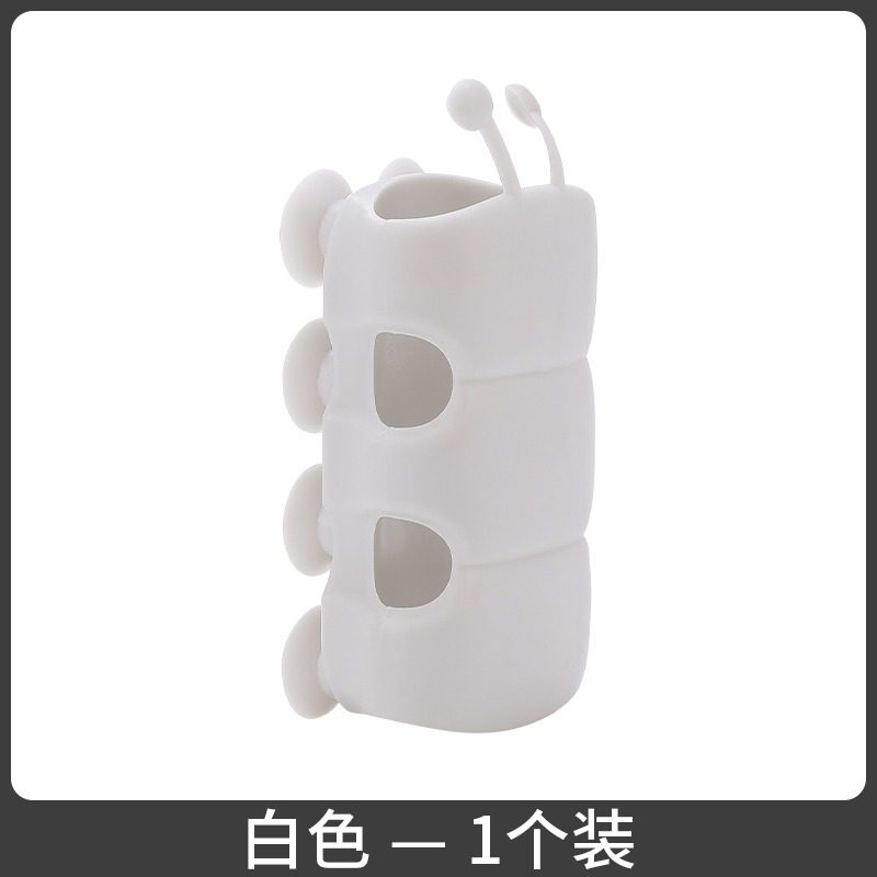 毛毛蟲花灑吸盤掛噴頭底座支架通用免打孔可移動固定座淋浴器配件-細節圖9