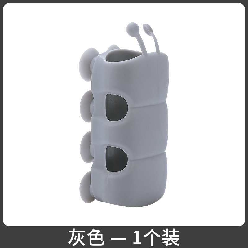 毛毛蟲花灑吸盤掛噴頭底座支架通用免打孔可移動固定座淋浴器配件-細節圖10