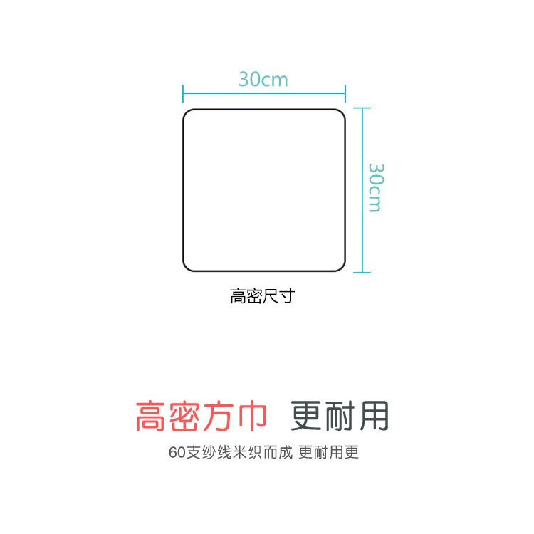 新生嬰兒洗臉毛巾純棉正方形紗布手帕口水小方巾幼兒寶寶洗臉洗澡-細節圖8