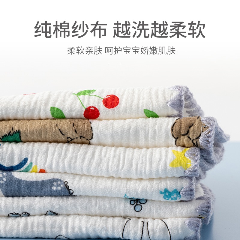 寶寶新生兒雲片枕墊嬰兒枕巾定型枕頭0到6個月純棉吸汗透氣防吐奶-細節圖5