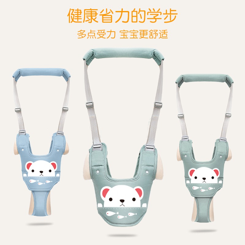 寶寶學步帶嬰幼兒學走路背帶防摔防勒小孩牽引繩護腰型神器多功能-細節圖2