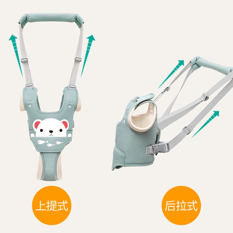 寶寶學步帶嬰幼兒學走路背帶防摔防勒小孩牽引繩護腰型神器多功能-細節圖3