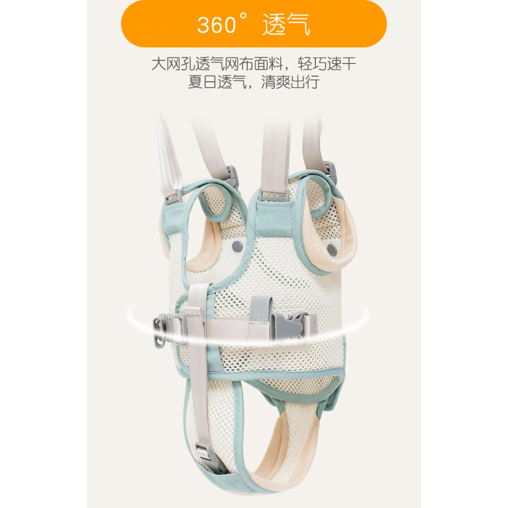 寶寶學步帶嬰幼兒學走路背帶防摔防勒小孩牽引繩護腰型神器多功能-細節圖9