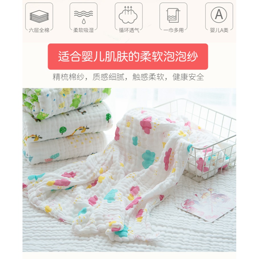 浴巾純棉紗布蓋毯抱被包被洗澡新生嬰兒初生夏薄春秋寶寶抱裹巾-細節圖7