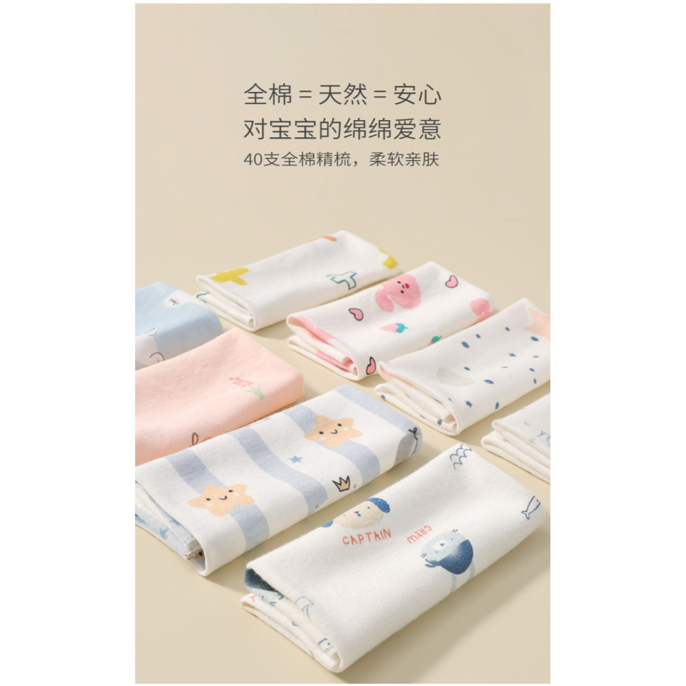 寶寶口水巾純棉餵奶手帕手新生兒用品嬰兒超柔軟洗臉毛巾小方巾-細節圖7