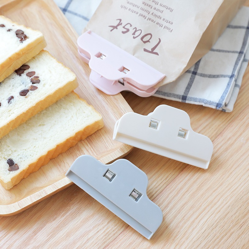 廚房整理封口夾 食品保存工具夾封口器家用 塑料零食袋密封夾塑料-細節圖4